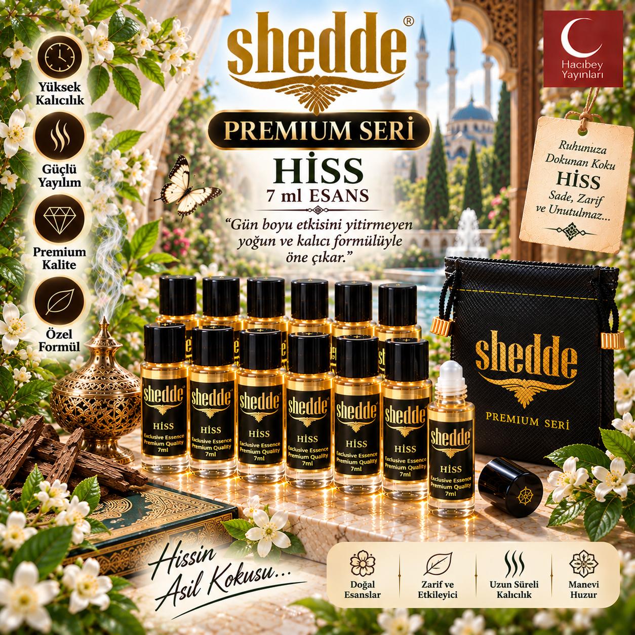 ZEYD SHEDDE 7 ML  HİSS 12 Lİ KILIF HEDİYELİ