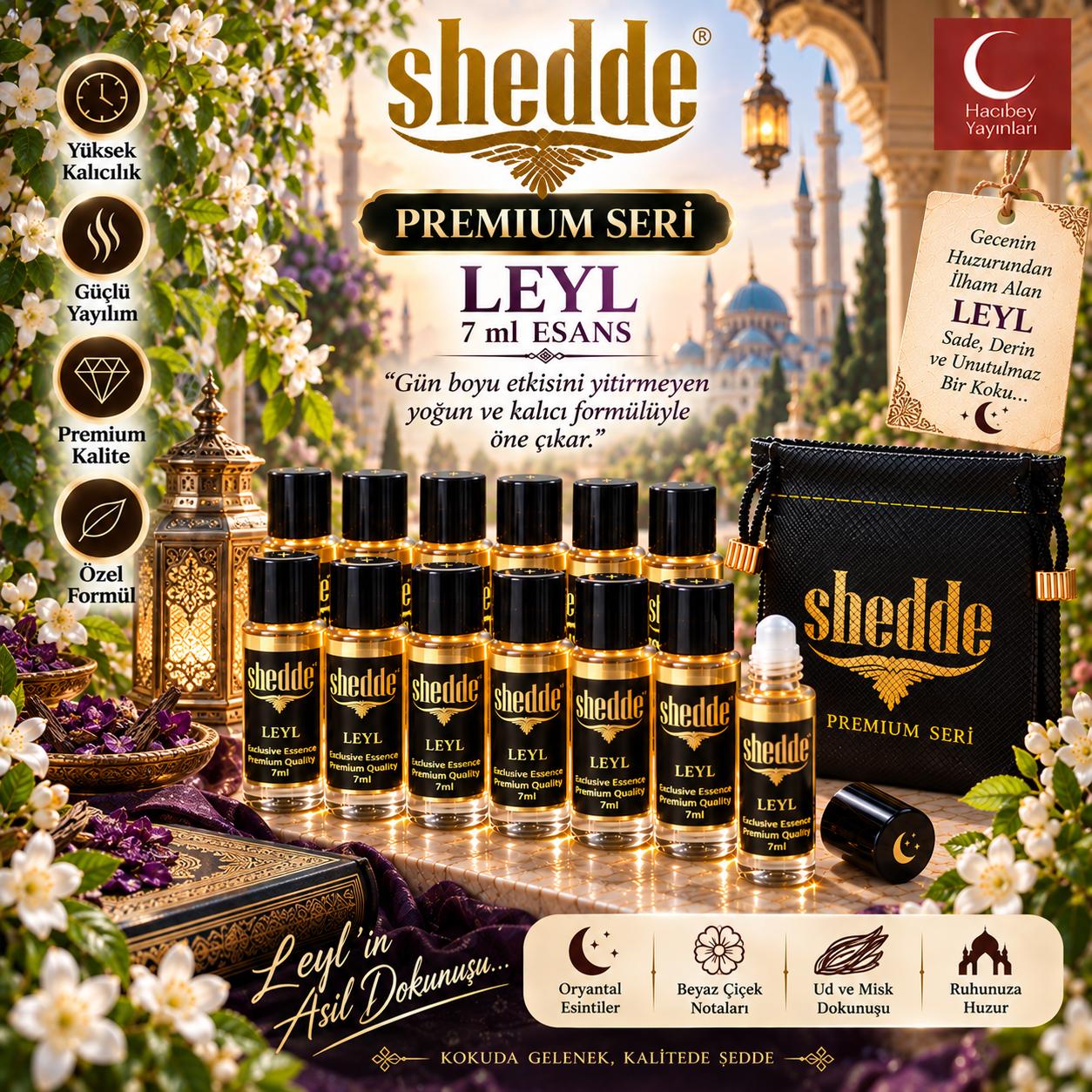 ZEYD SHEDDE 7 ML LEYL 12 Lİ KILIF HEDİYELİ