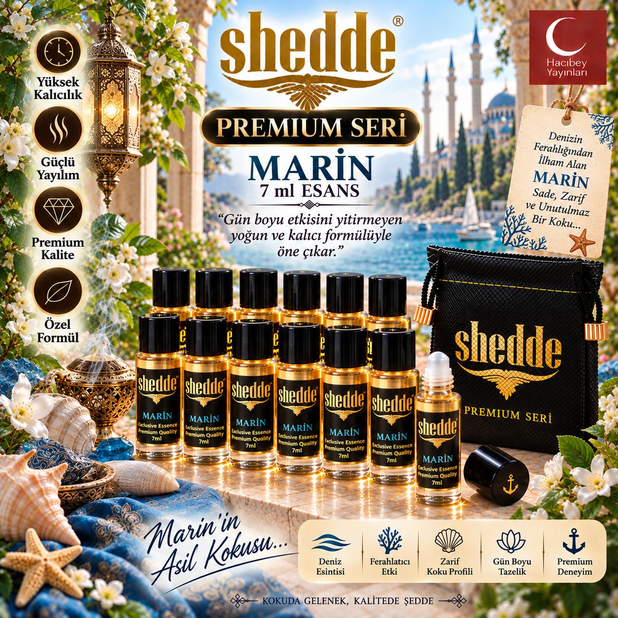 ZEYD SHEDDE 7 ML MARİN 12 Lİ KILIF HEDİYELİ