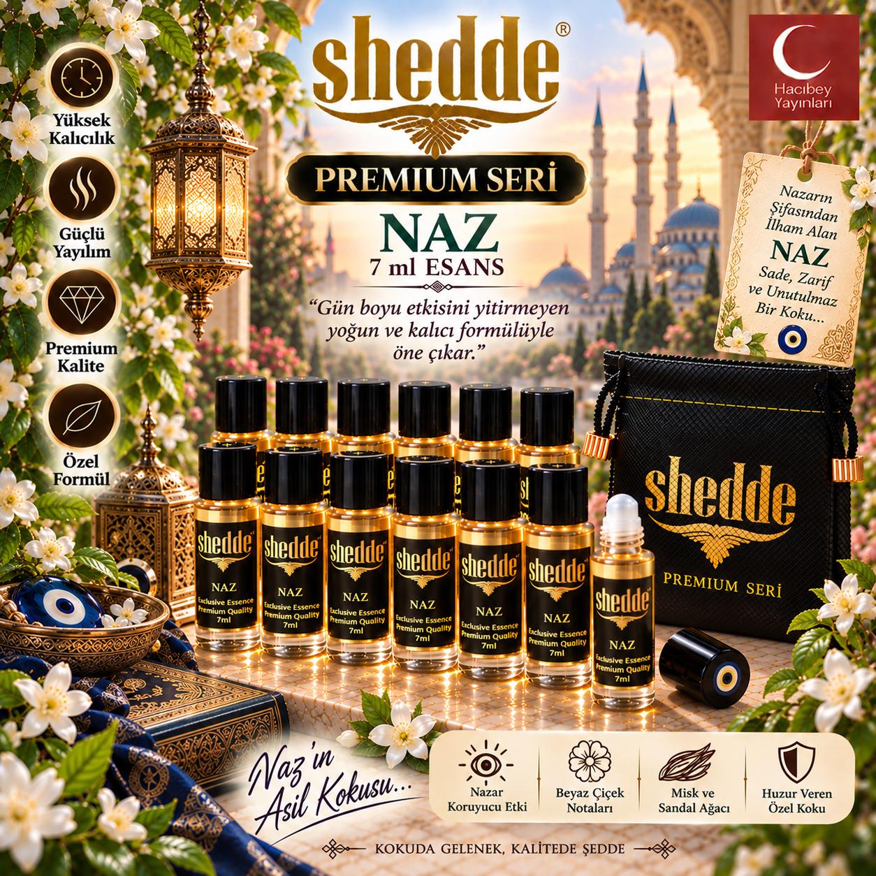 ZEYD SHEDDE 7 ML NAZ 12 Lİ KILIF HEDİYELİ