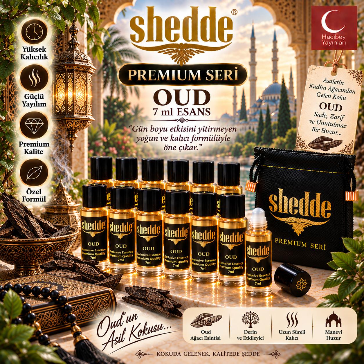 ZEYD SHEDDE 7 ML OUD 12 Lİ KILIF HEDİYELİ