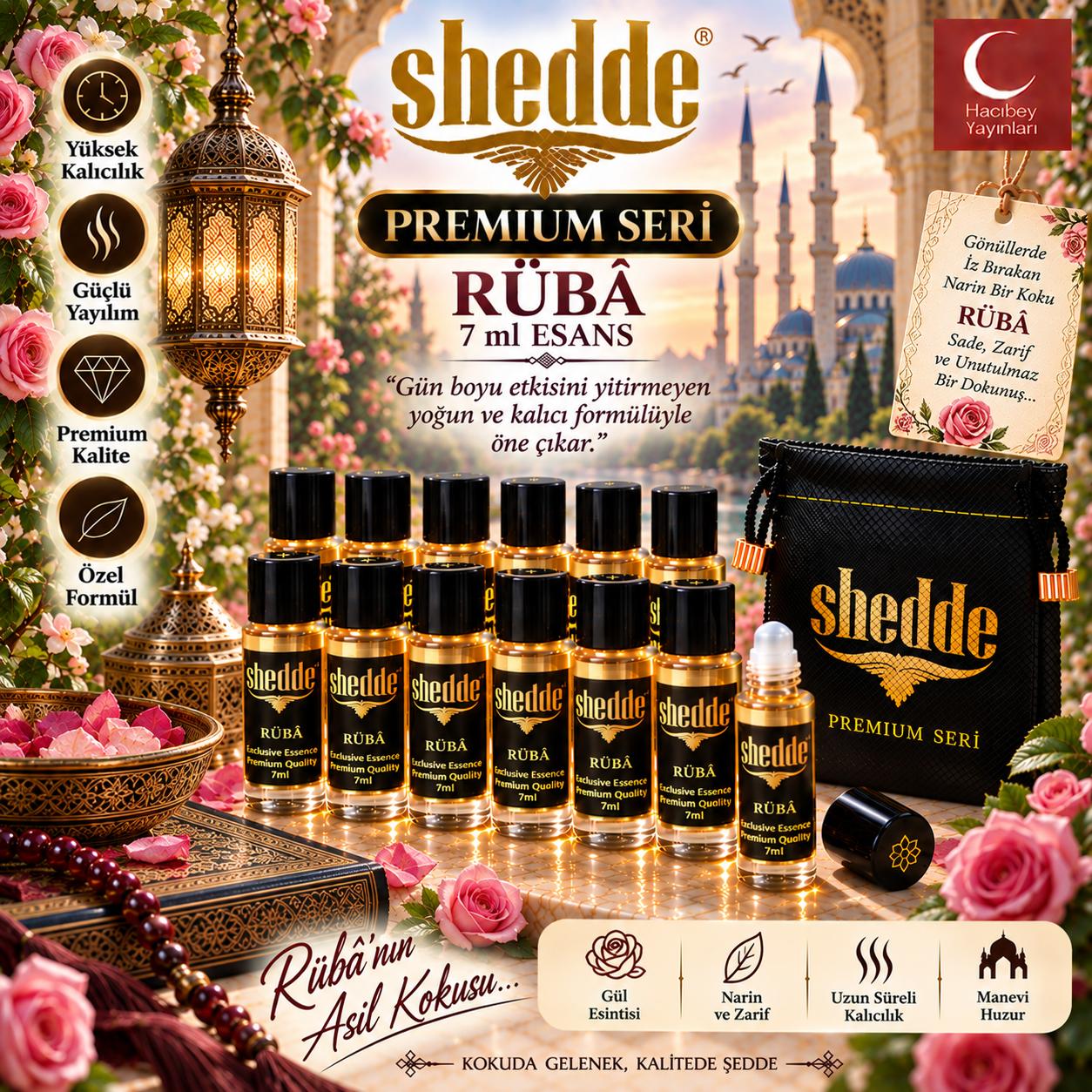 ZEYD SHEDDE 7 ML RÜBA 12 Lİ KILIF HEDİYELİ