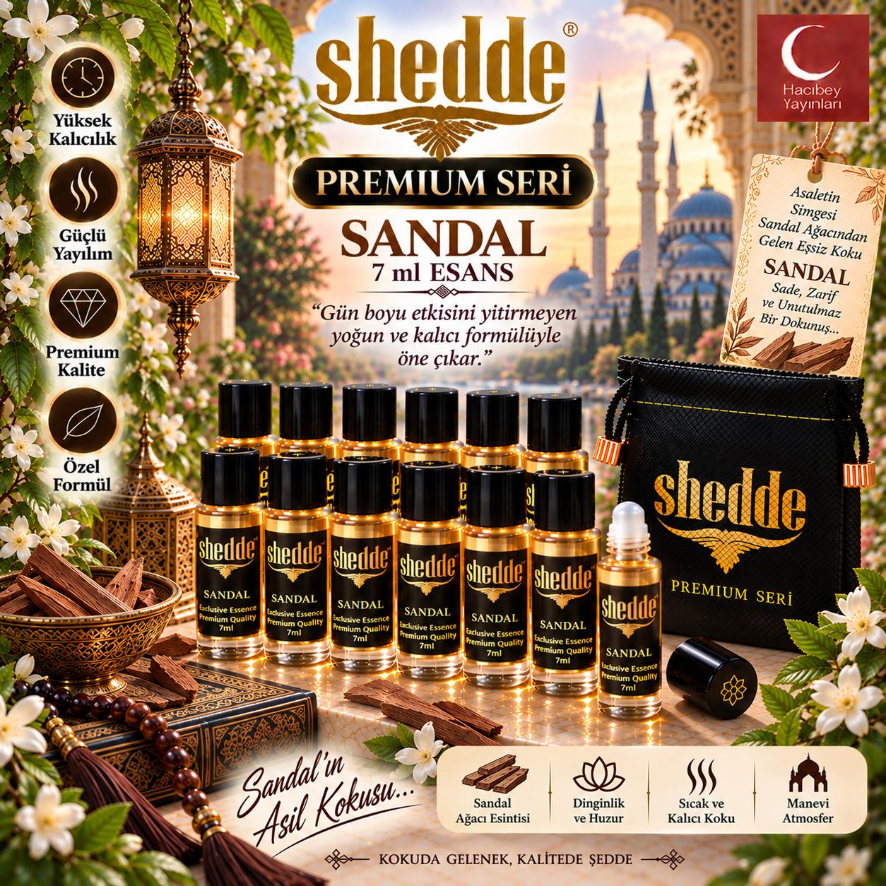 ZEYD SHEDDE 7 ML SANDAL 12 Lİ KILIF HEDİYELİ
