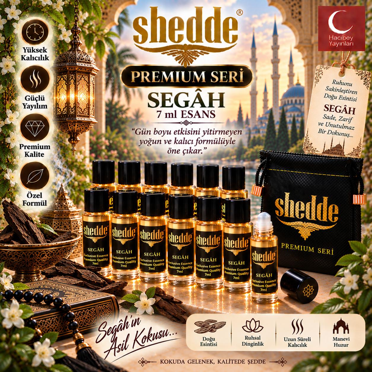 ZEYD SHEDDE 7 ML SEGAH 12 Lİ KILIF HEDİYELİ