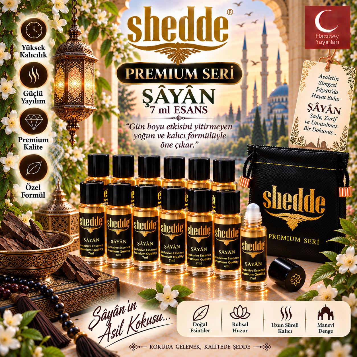 ZEYD SHEDDE 7 ML ŞAYAN 12 Lİ KILIF HEDİYELİ