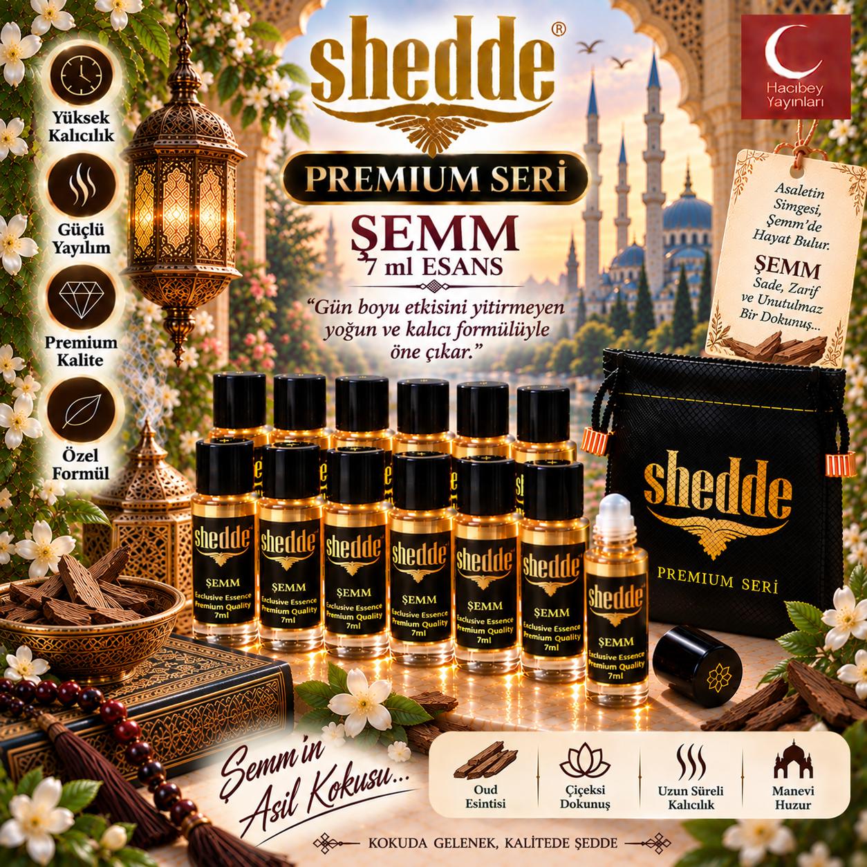 ZEYD SHEDDE 7 ML ŞEMM 12 Lİ KILIF HEDİYELİ