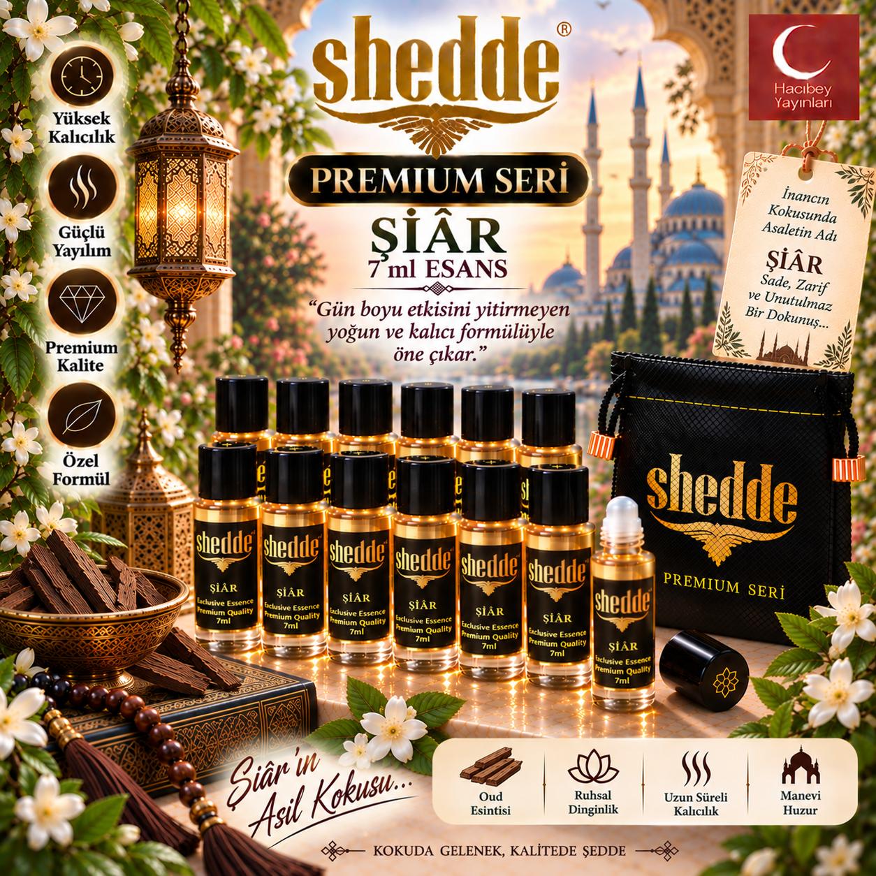 ZEYD SHEDDE 7 ML ŞİAR 12 Lİ KILIF HEDİYELİ