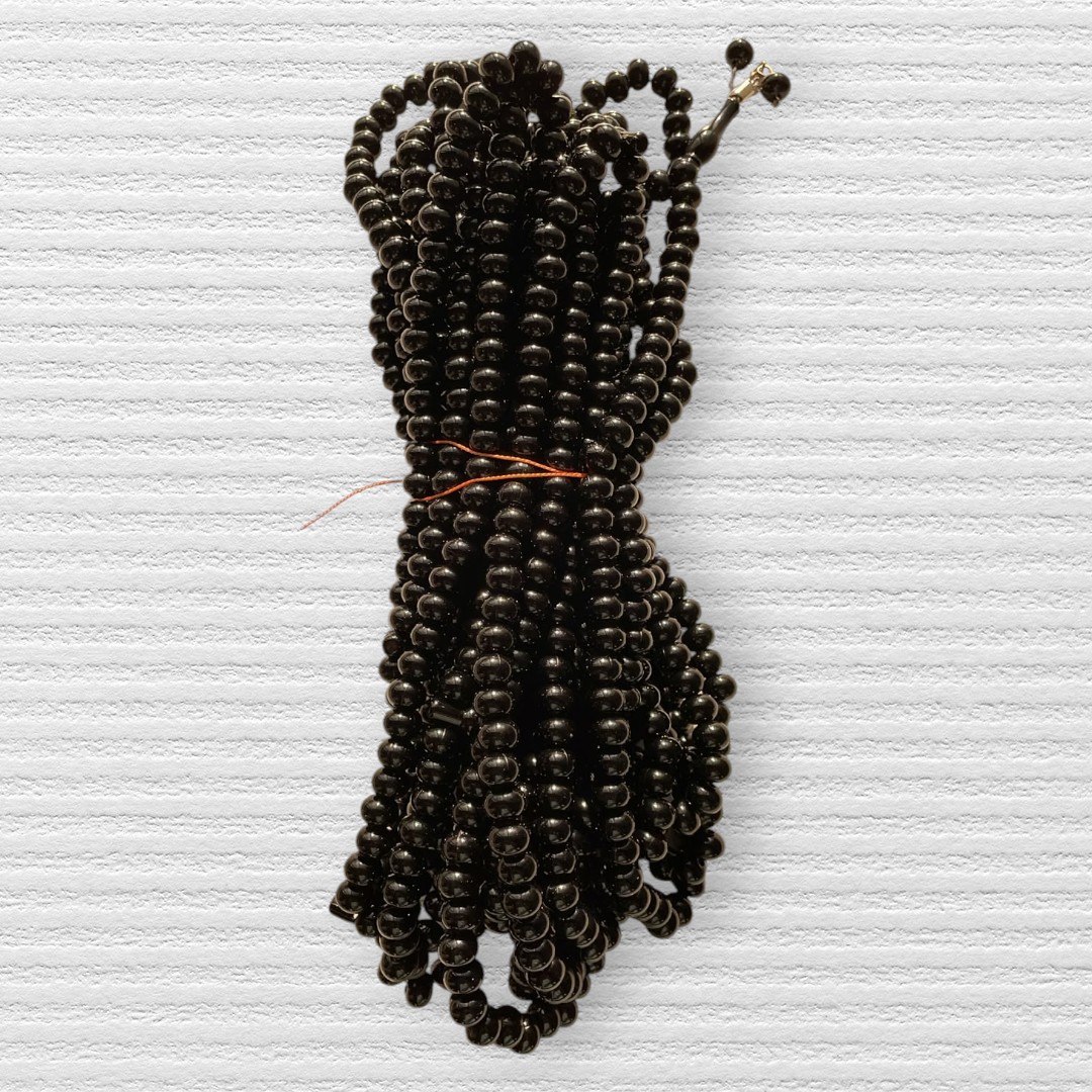 DR TESBİH ZİNCİRLİ 8 MM 1000'Lİ SİYAH (ADET SATIŞ)