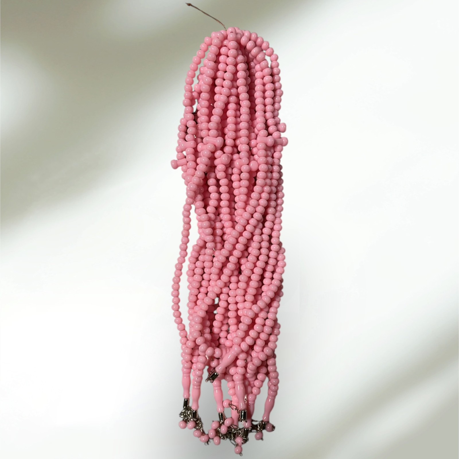DR TESBİH ZİNCİRLİ 8 MM 99'LU BEBE PEMBE (DESTE SATIŞ)