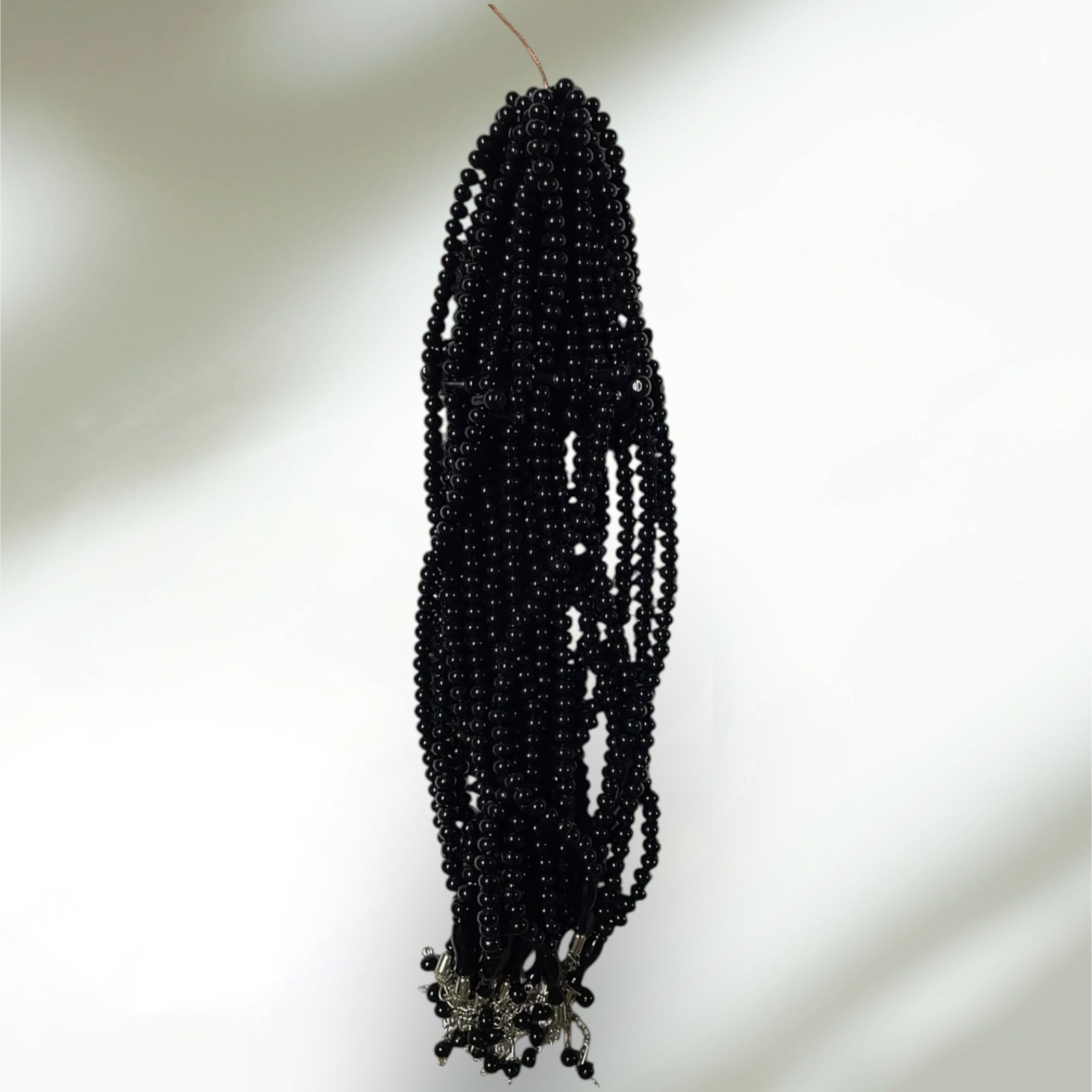 DR TESBİH ZİNCİRLİ 8 MM 99'LU SİYAH (DESTE SATIŞ)