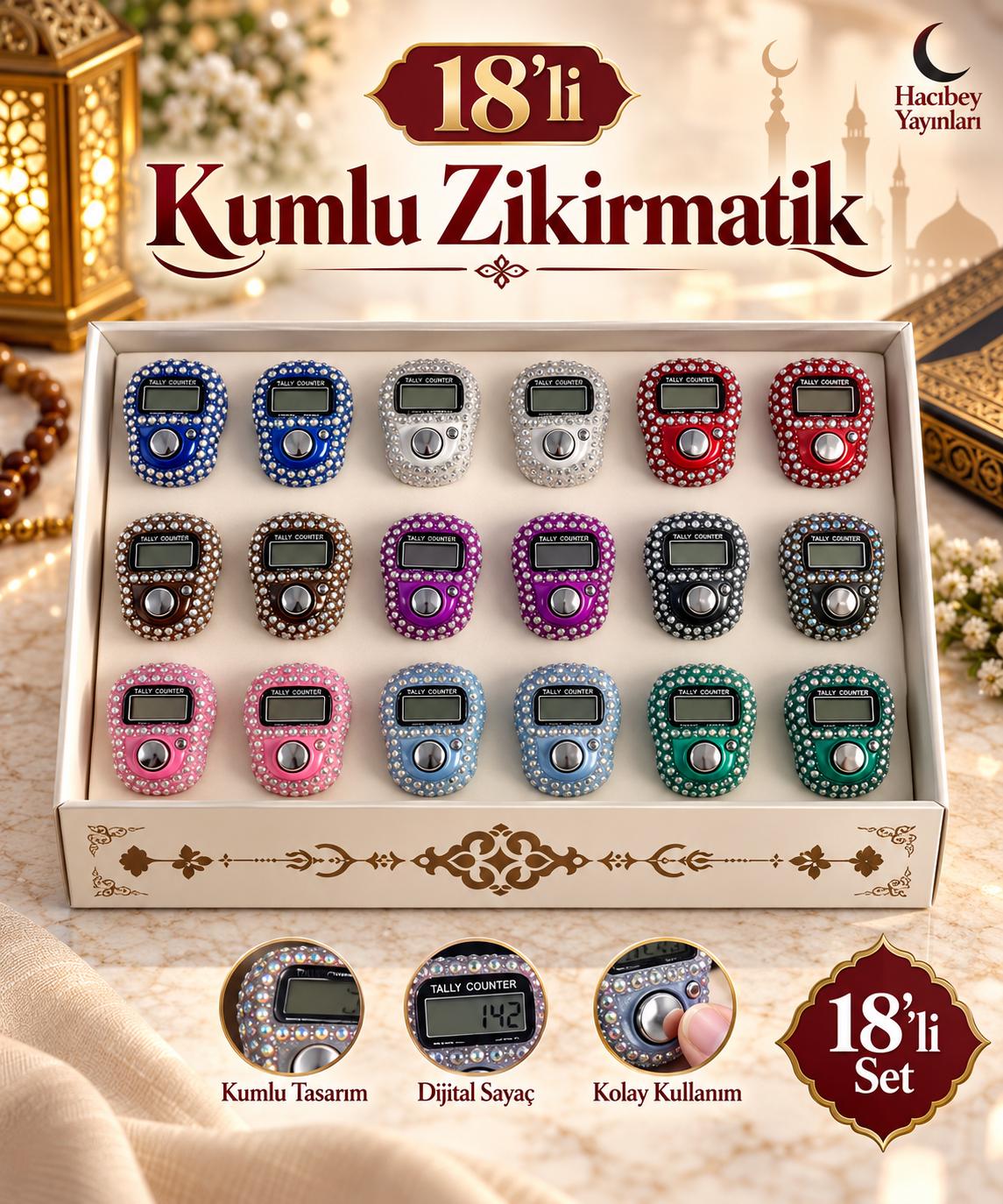 DLK 18'Lİ KUMLU ZİKİRMATİK