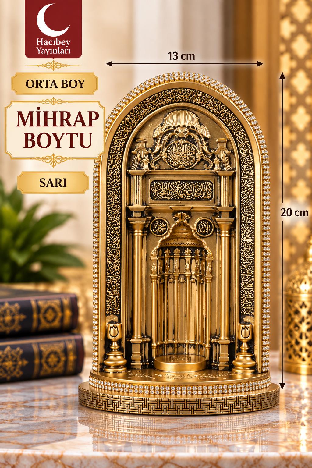 NAKKAŞ NKBY-3303S1 MİHRAP BOYTU ORTA BOY SARI