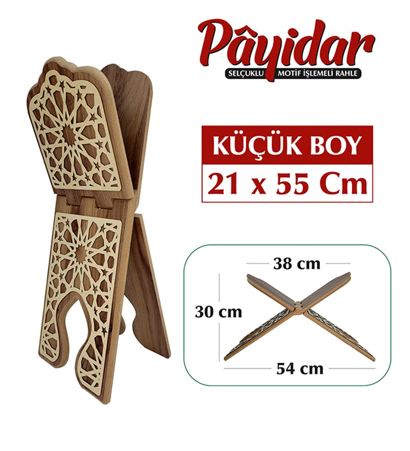 PAYİDAR MDF 55 CM AHŞAP RAHLE 