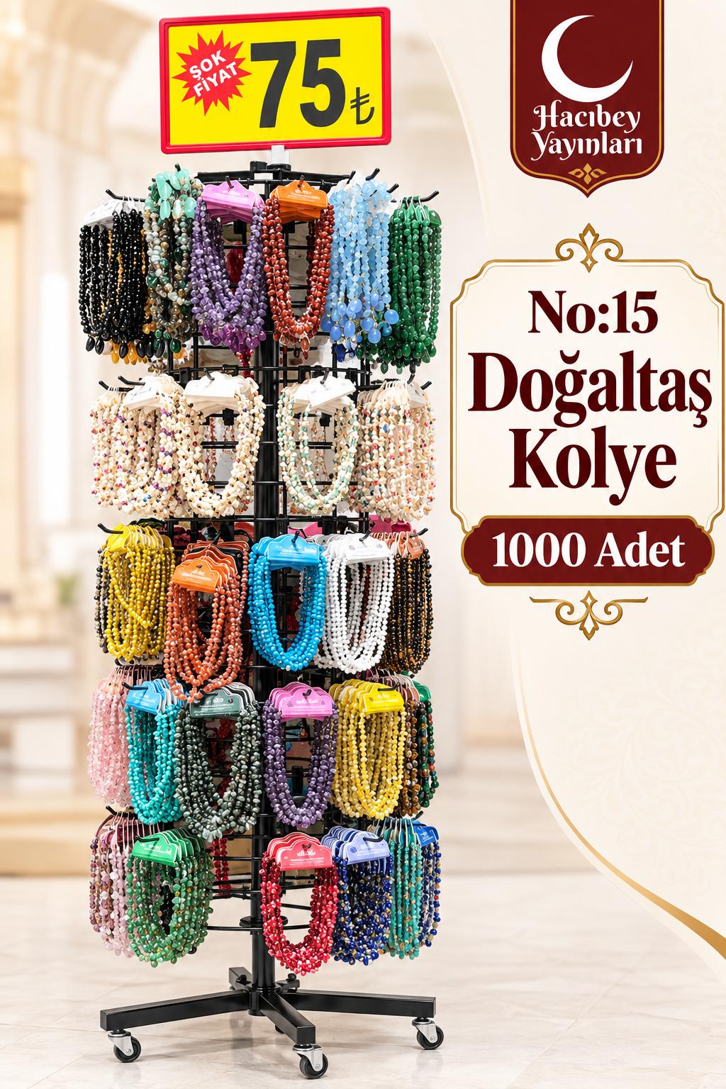NO:15 DOĞAL TAŞ KOLYE (1000 ADET)