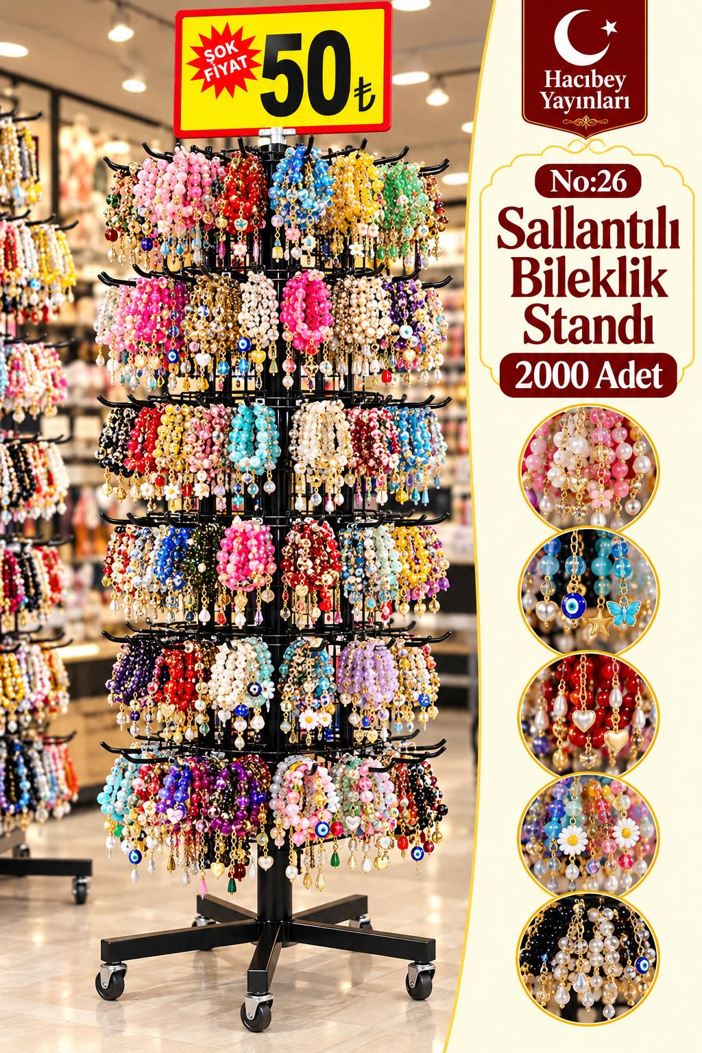 NO:26 SALLANTILI BİLEKLİK (2000 ADET)