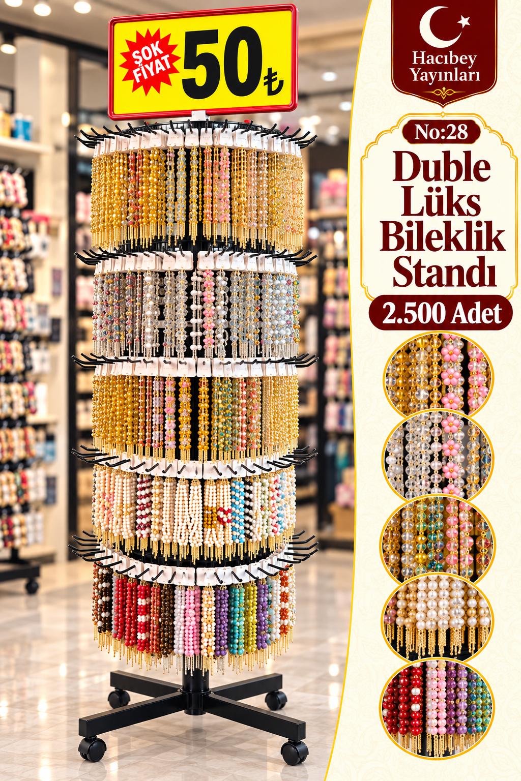 NO:28 DUBLE LÜX BİLEKLİK (2500 ADET)