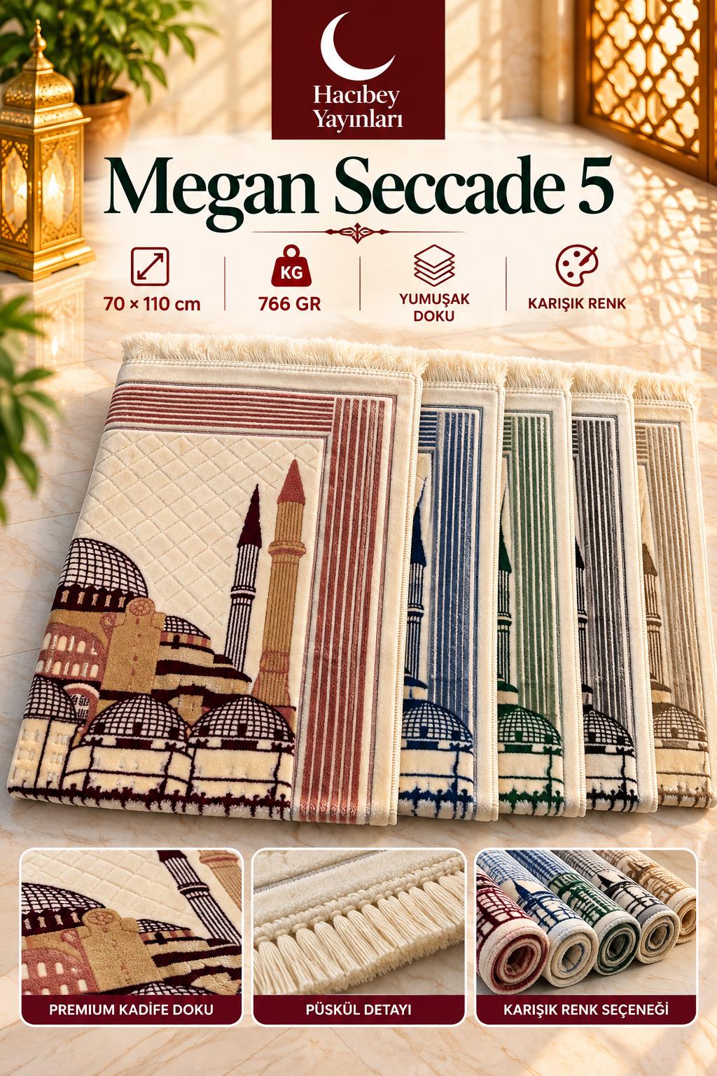 MSK MEGAN SECCADE - (5)  766 GR KARIŞIK RENK 70X110