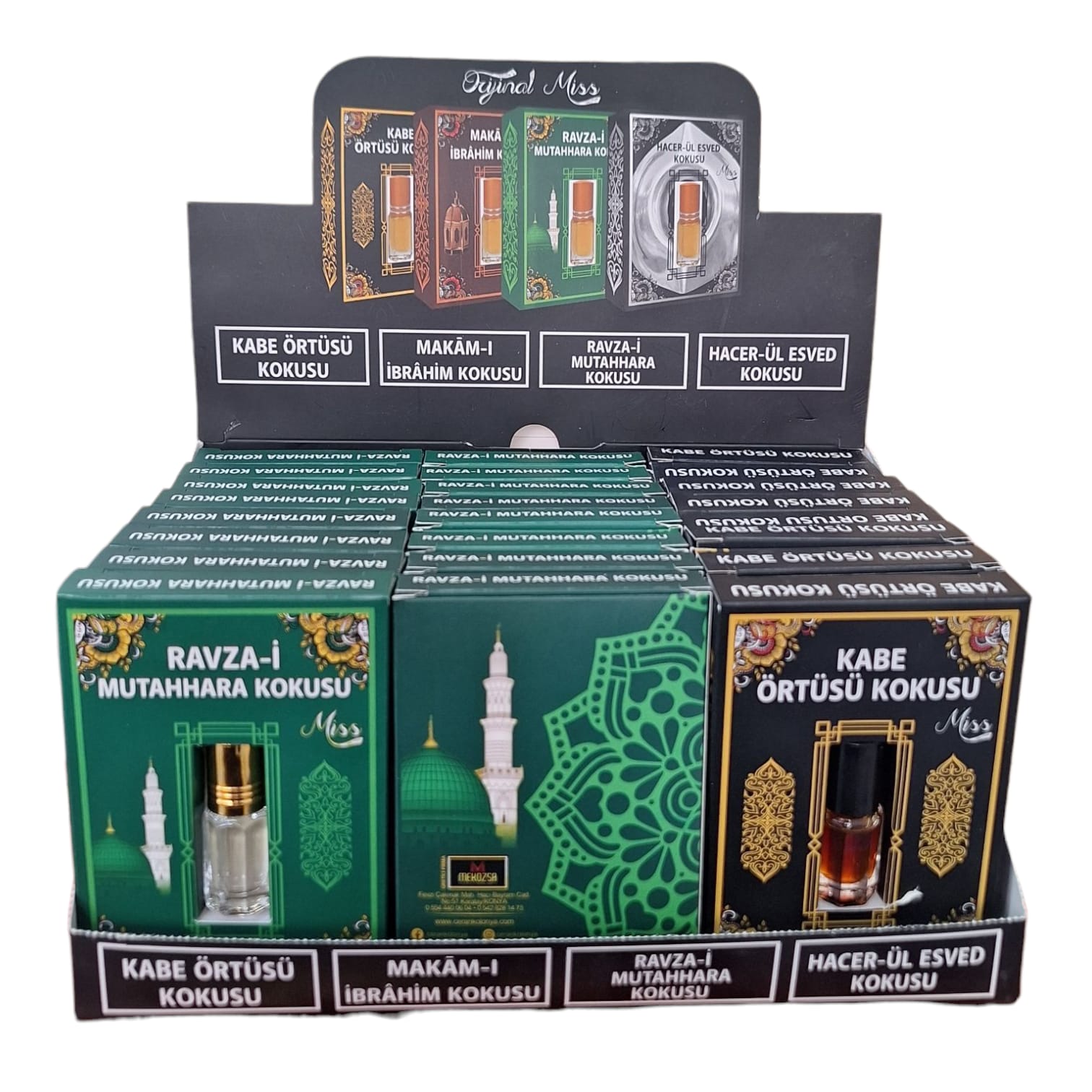 CERAN MAKAM 24'LÜ KABE SERİSİ  ESANS STANDLI