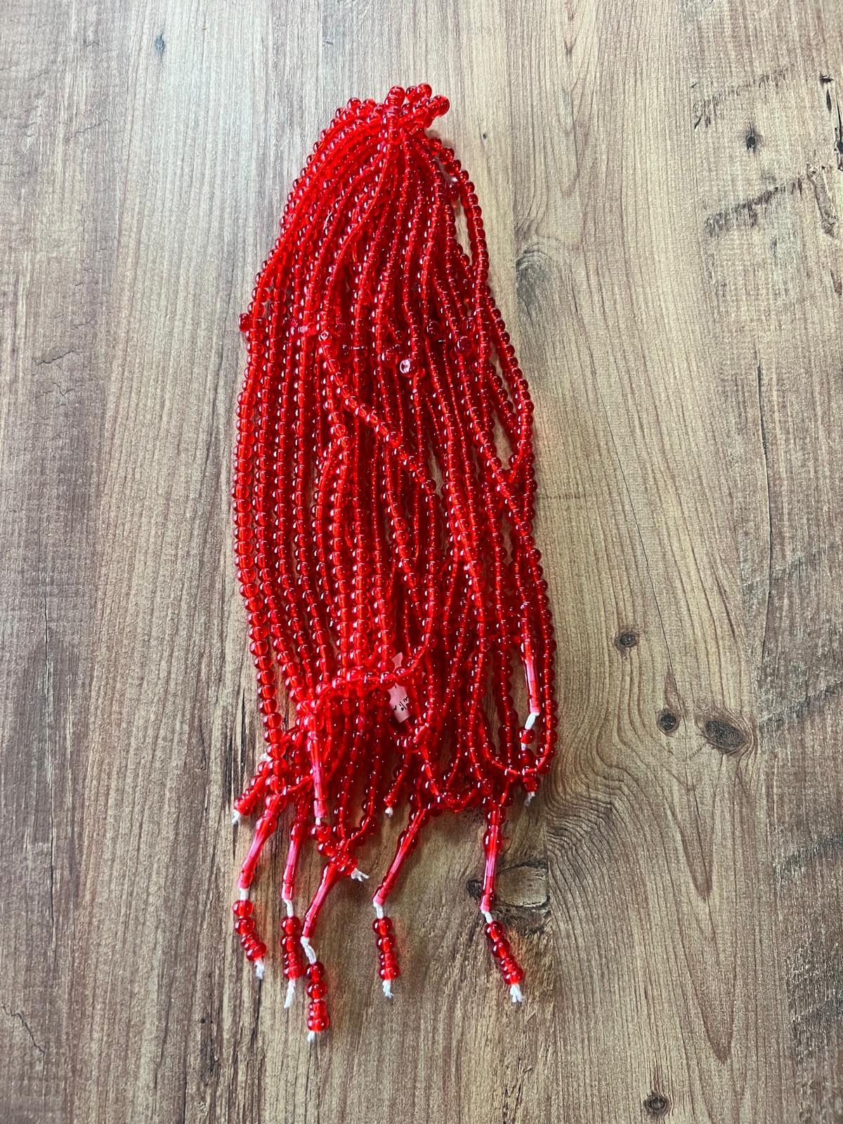 OZL TESBİH 10 MM KIRMIZI KOD 129  DESTE