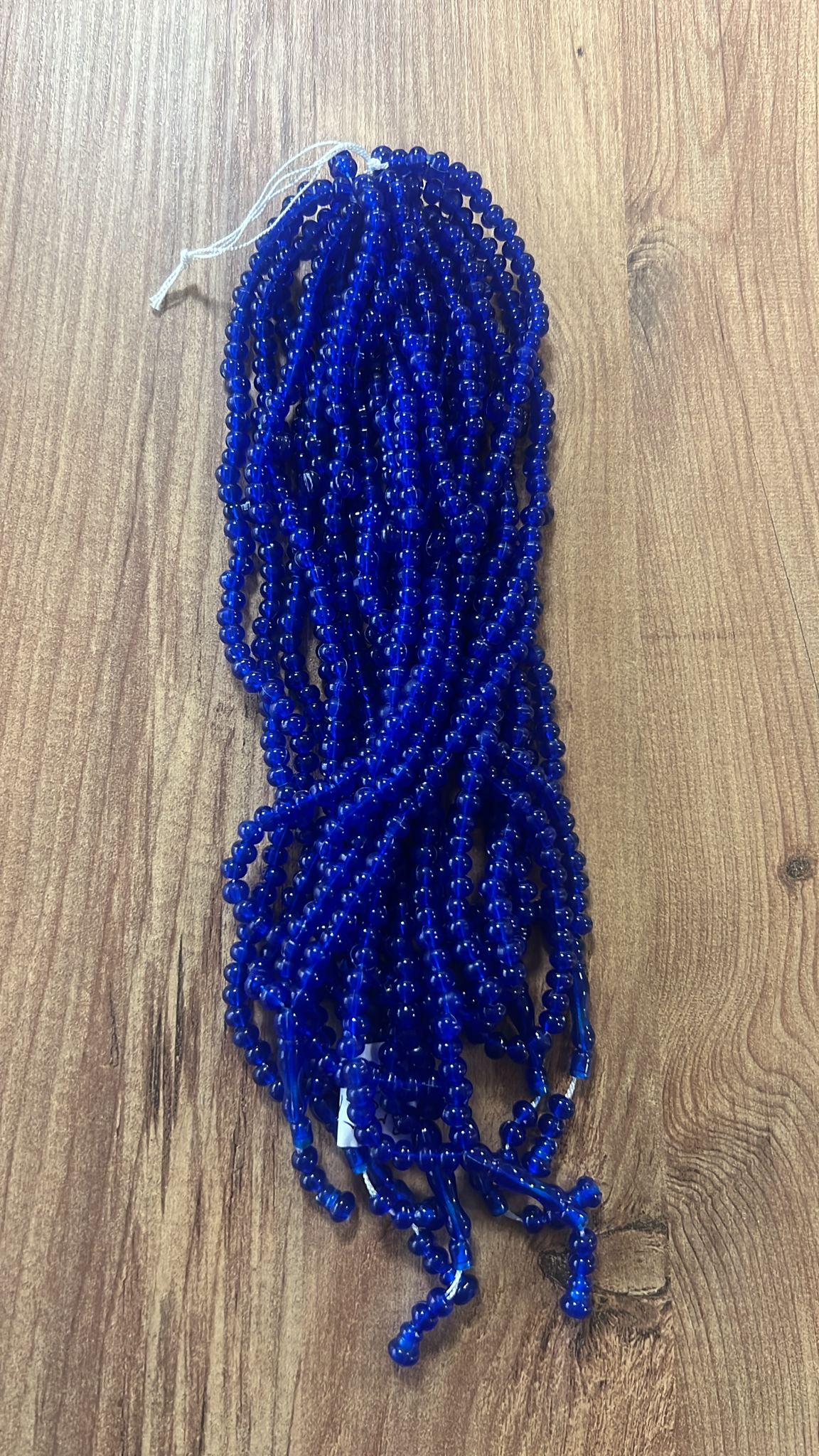 OZL TESBİH 8 MM SAKS MAVİ KOD 138  DESTE