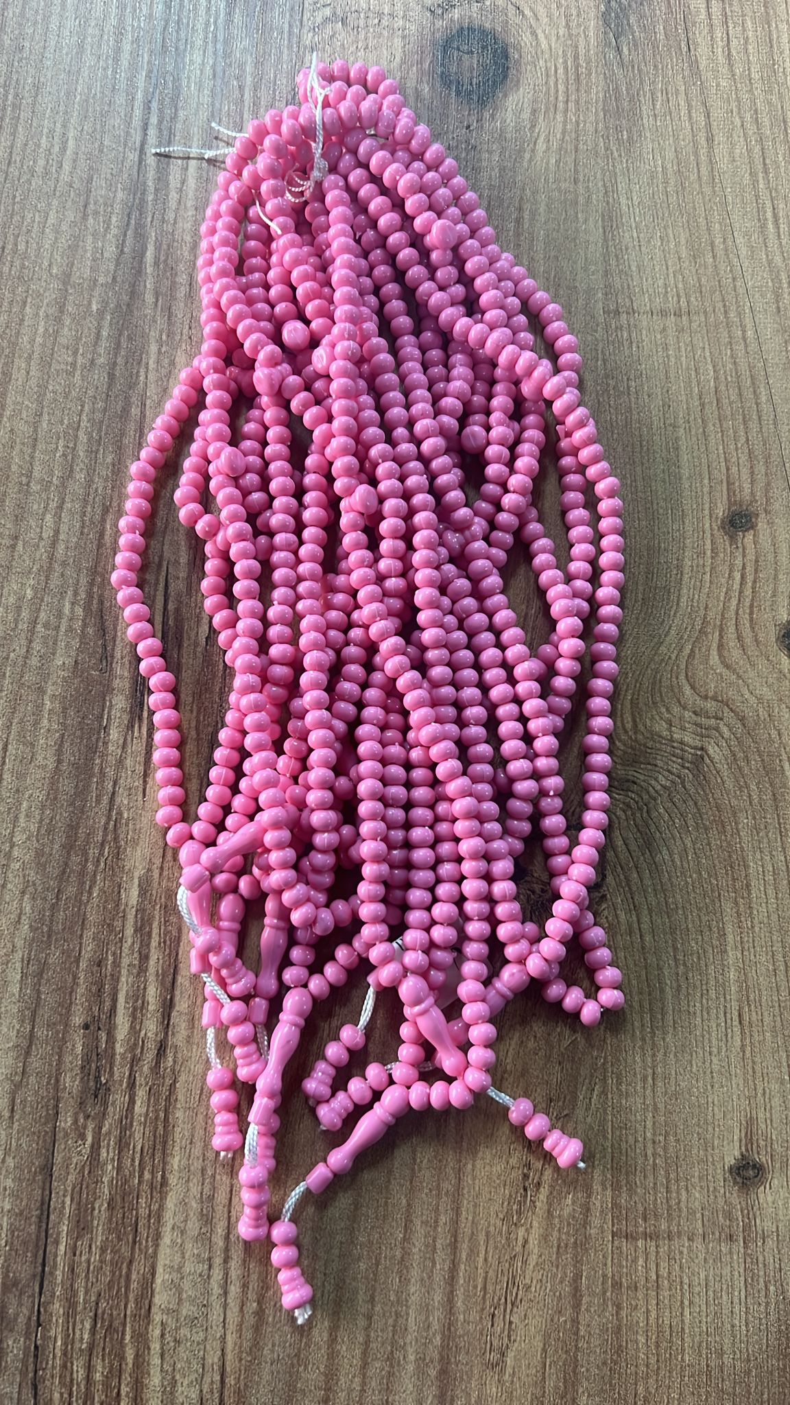 OZL TESBİH 8 MM PEMBE KOD 135 DESTE