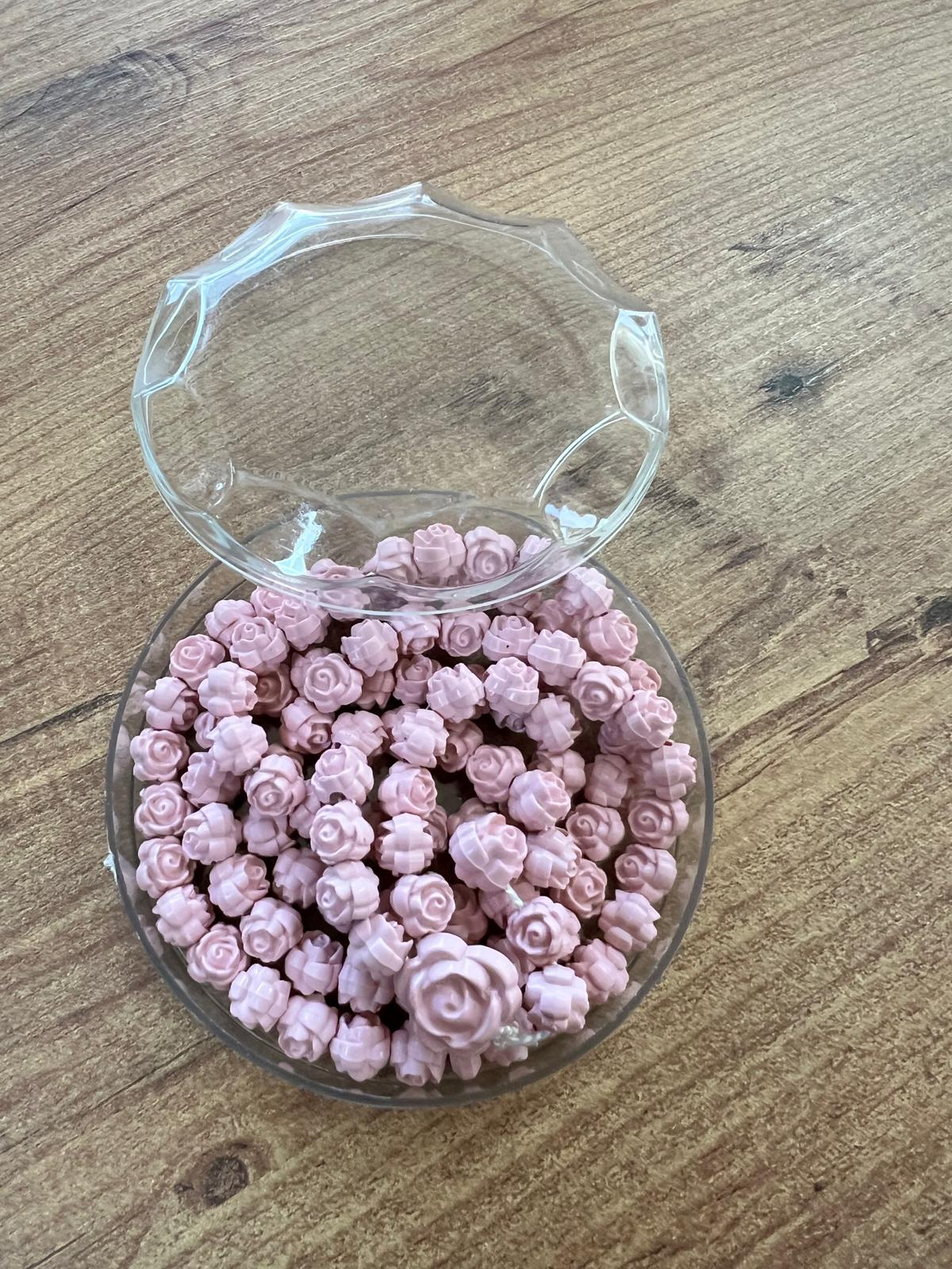 KLM ADET OLARAK GÜL KOKULU PEMBE TESBİH