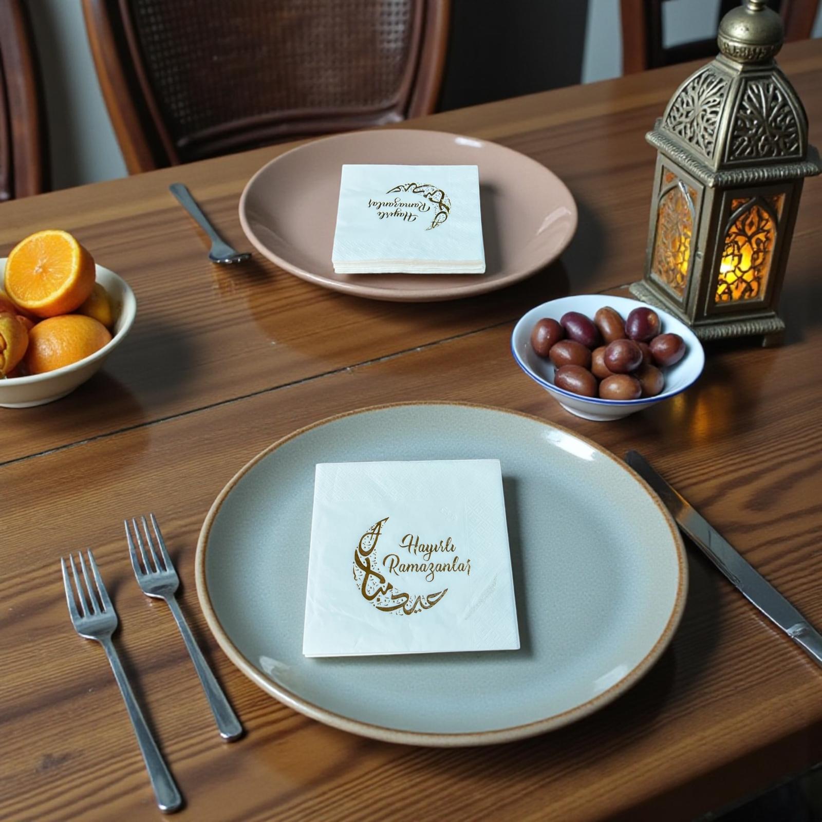 ALY-34 PEÇETE HAYIRLI RAMAZANLAR BEYAZ