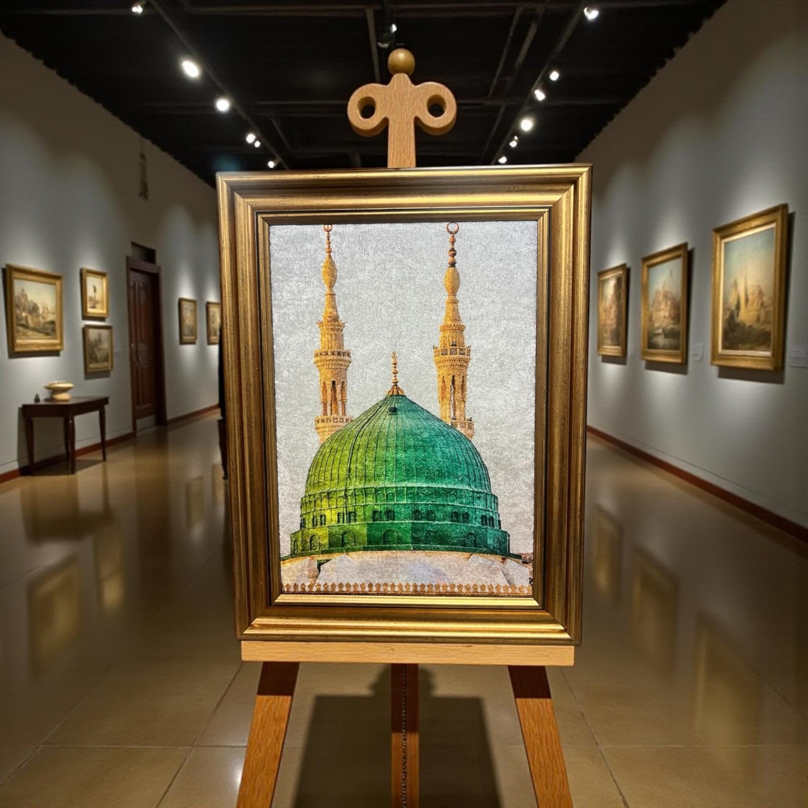 MEKKE MEDİNE KUDÜS TABLO 12 Lİ KOLİ 33*43 CM