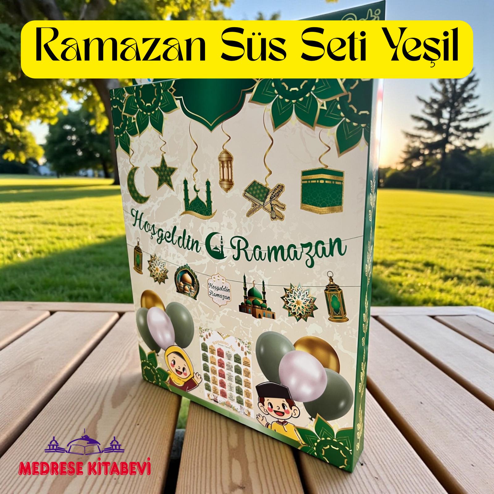 HOŞGELDİN RAMAZAN SETİ YEŞİL RENK