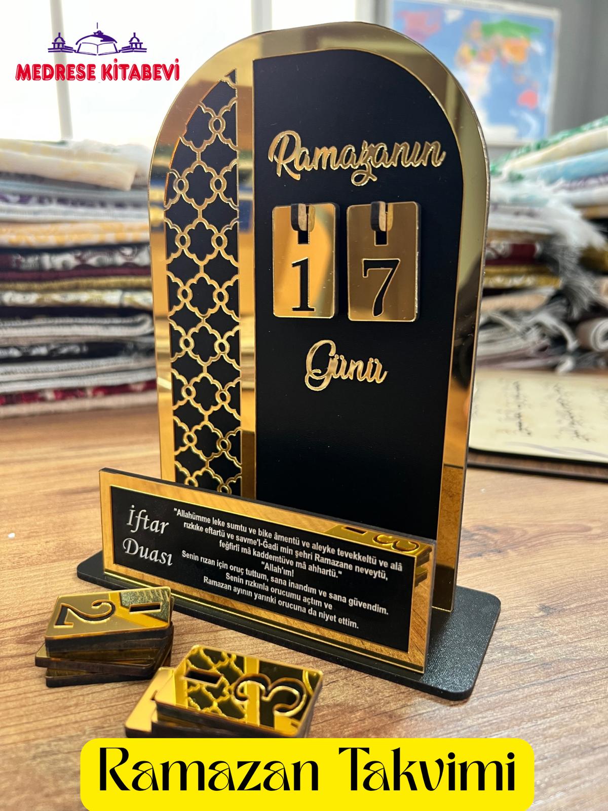 KRS SİYAH RAMAZAN TAKVİMİ