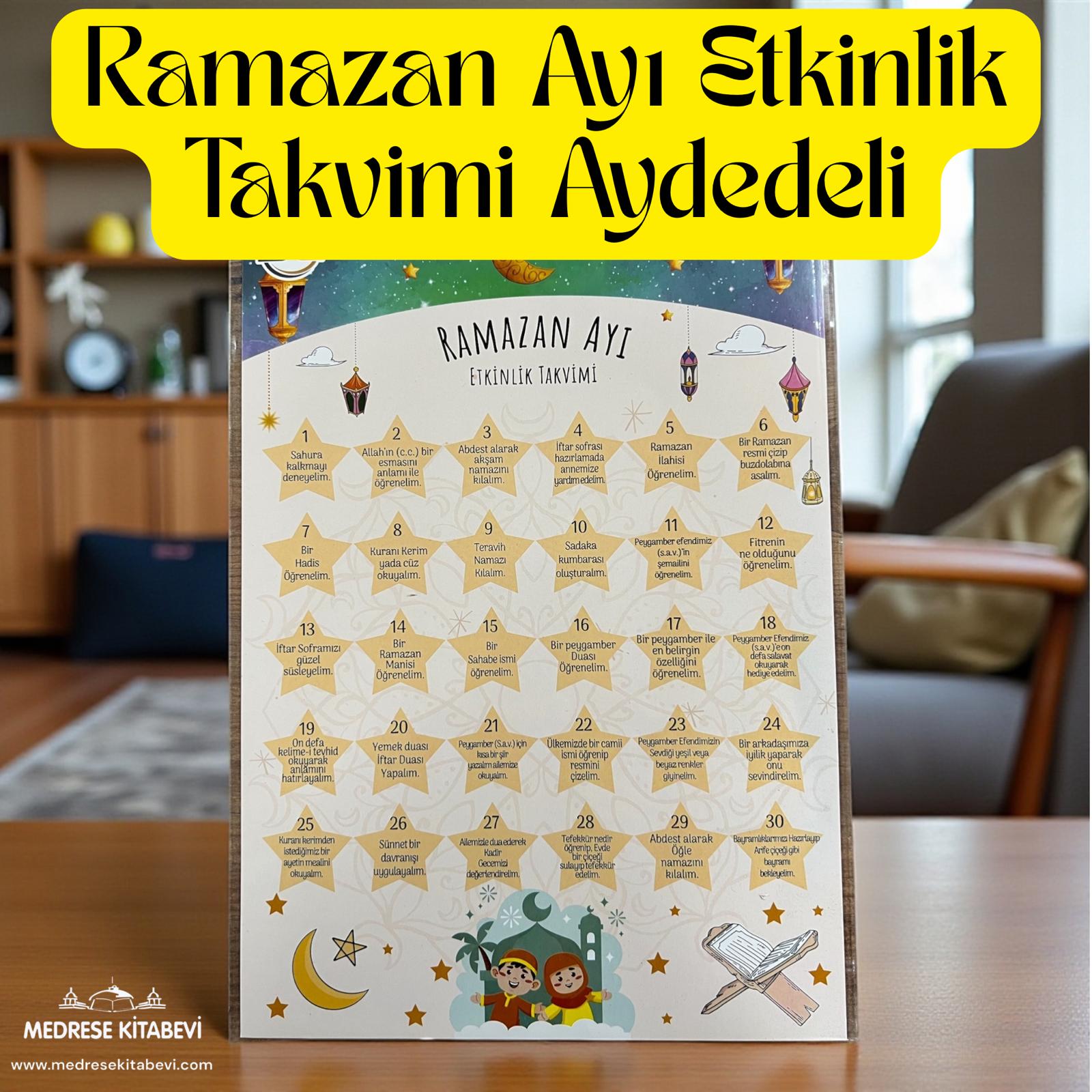 AYL-30 RAMAZAN ETKİNLİK TAKVİMİ AYLI