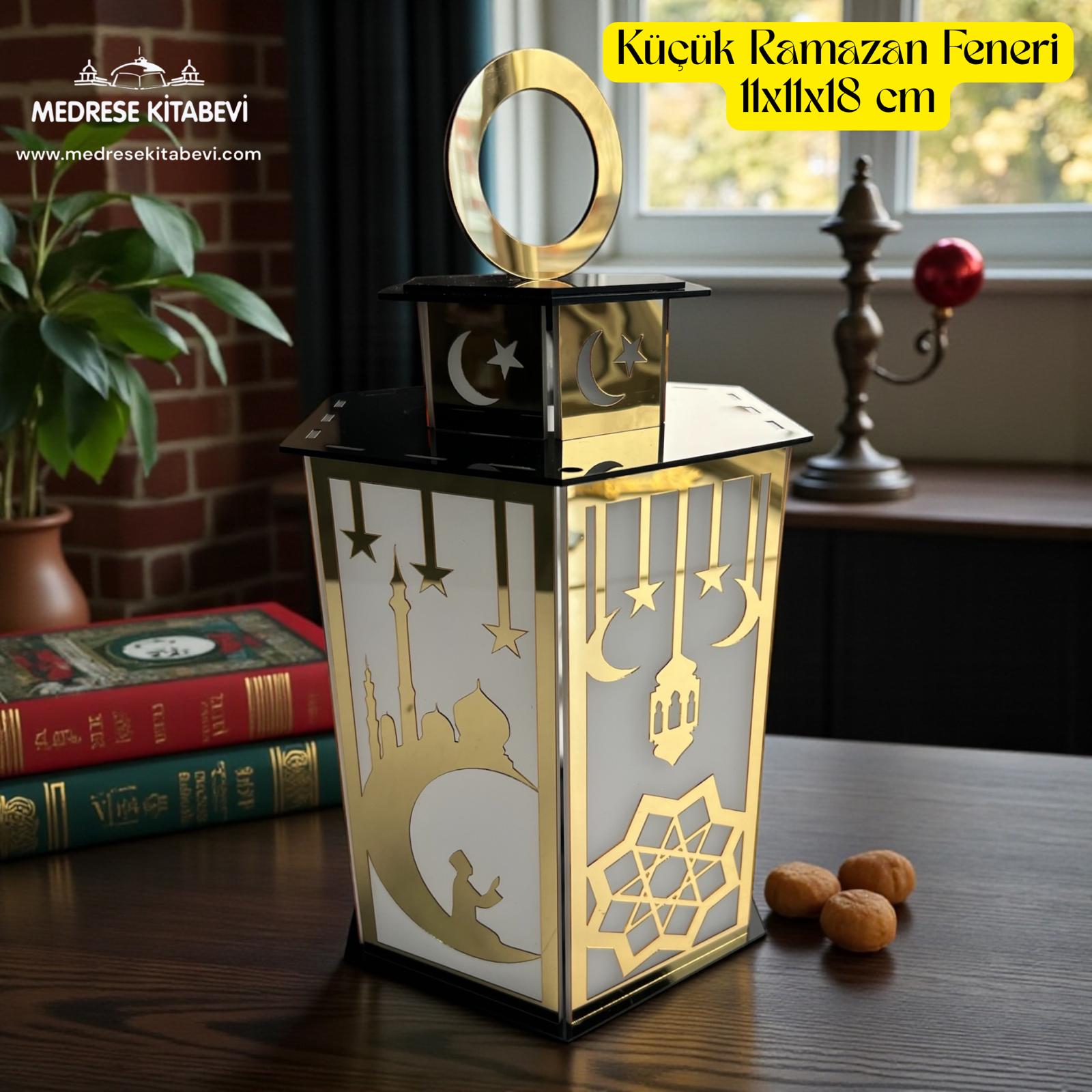 KRS KÜÇÜK BOY RAMAZAN FENERİ 11*11*18 EBATINDA