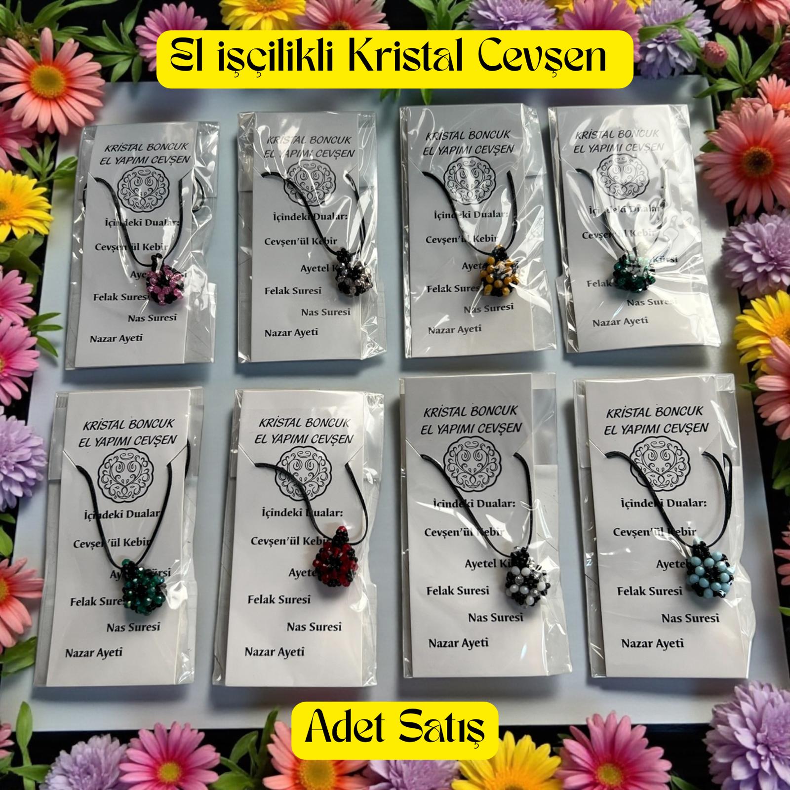 İR CEVŞEN KRİSTAL EL İŞÇİLİĞİ ORTA (ADET SATIŞ)