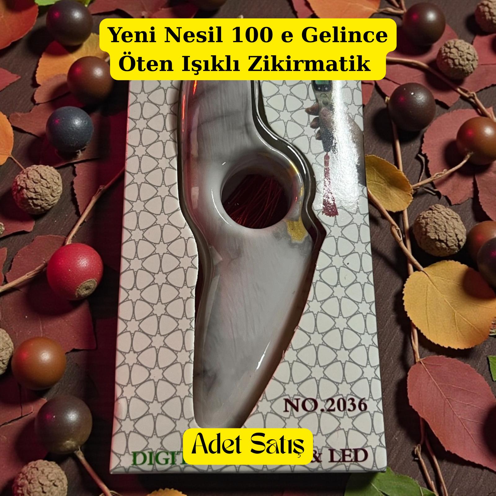 İR ZİKİRMATİK YENİ NESİL 100 DE ÖTEN IŞIKLI (ADET SATIŞ)