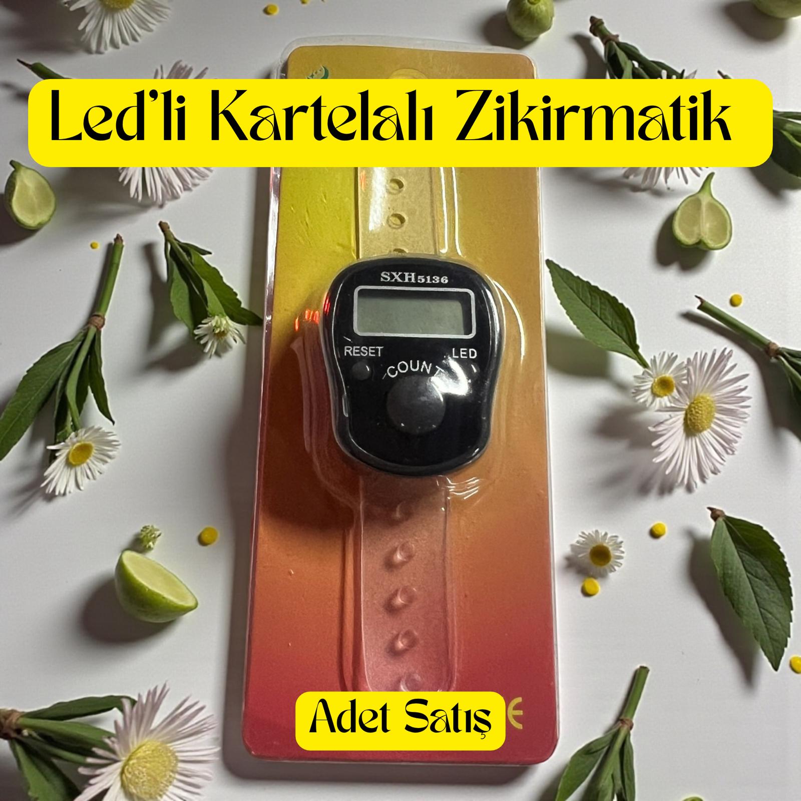 İR ZİKİRMATİK LEDLİ KARTELALI (ADET SATIŞ)