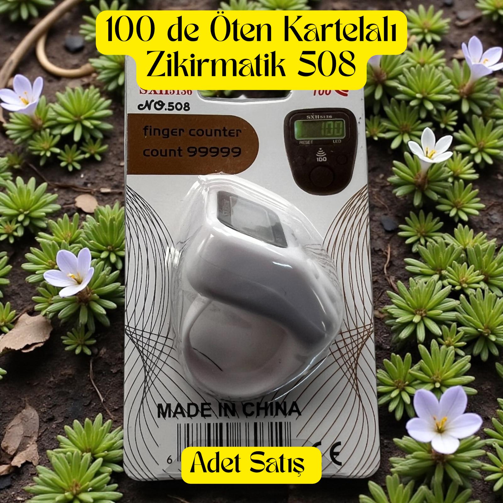 İR ZİKİRMATİK 508 KARTELALI 100 DE ÖTEN (ADET SATIŞ)