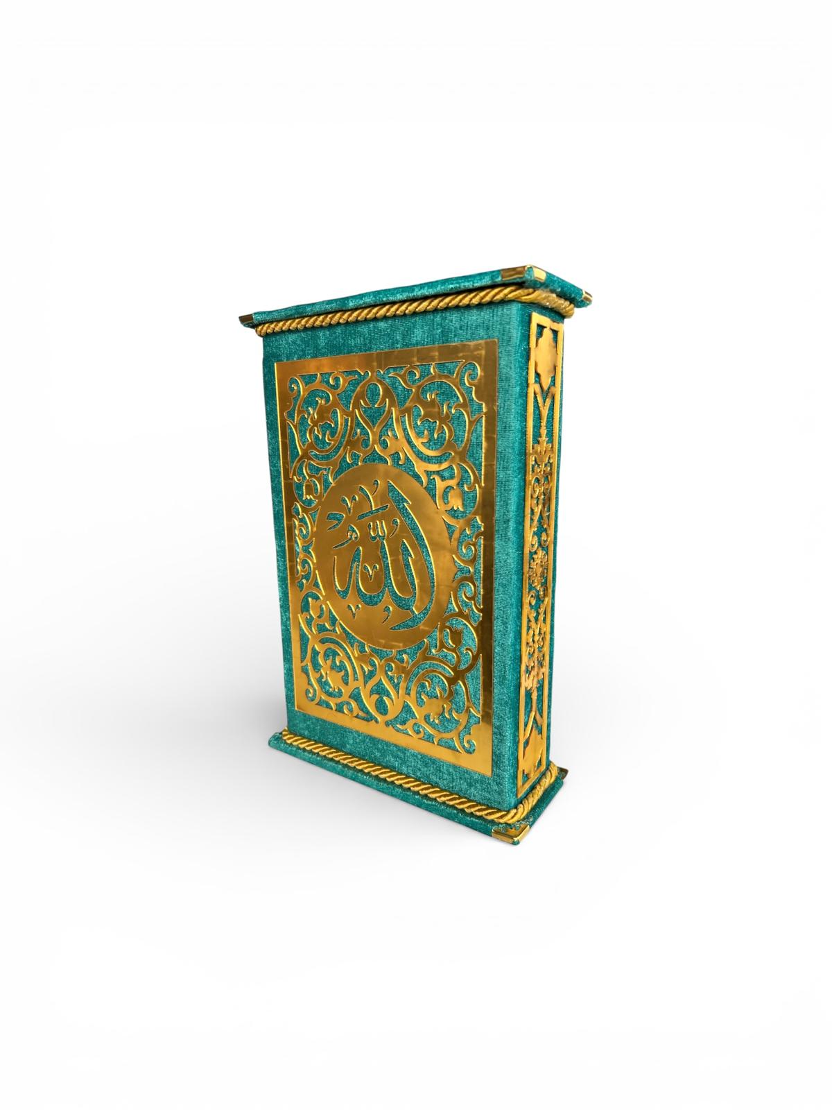 MKT DİK KADİFE TURKUAZ