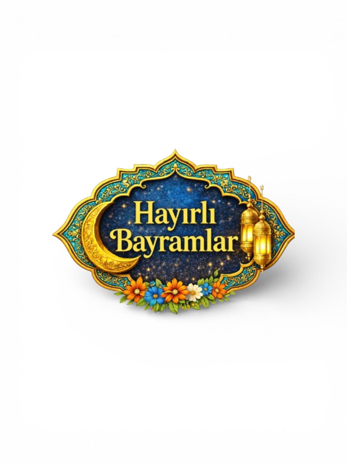 DMD HAYIRLI BAYRAMLAR KAPI SÜSÜ