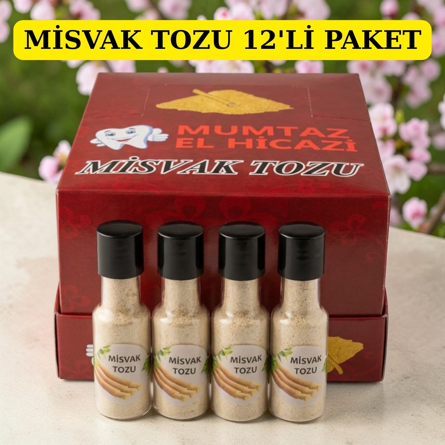 MİSVAK TOZU 12'Lİ PAKET