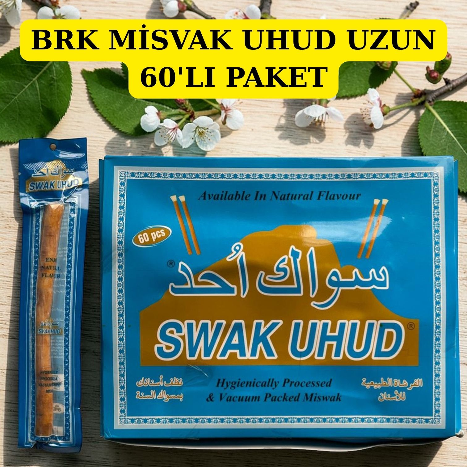 BRK MİSVAK UHUD UZUN 60'LI PAKET