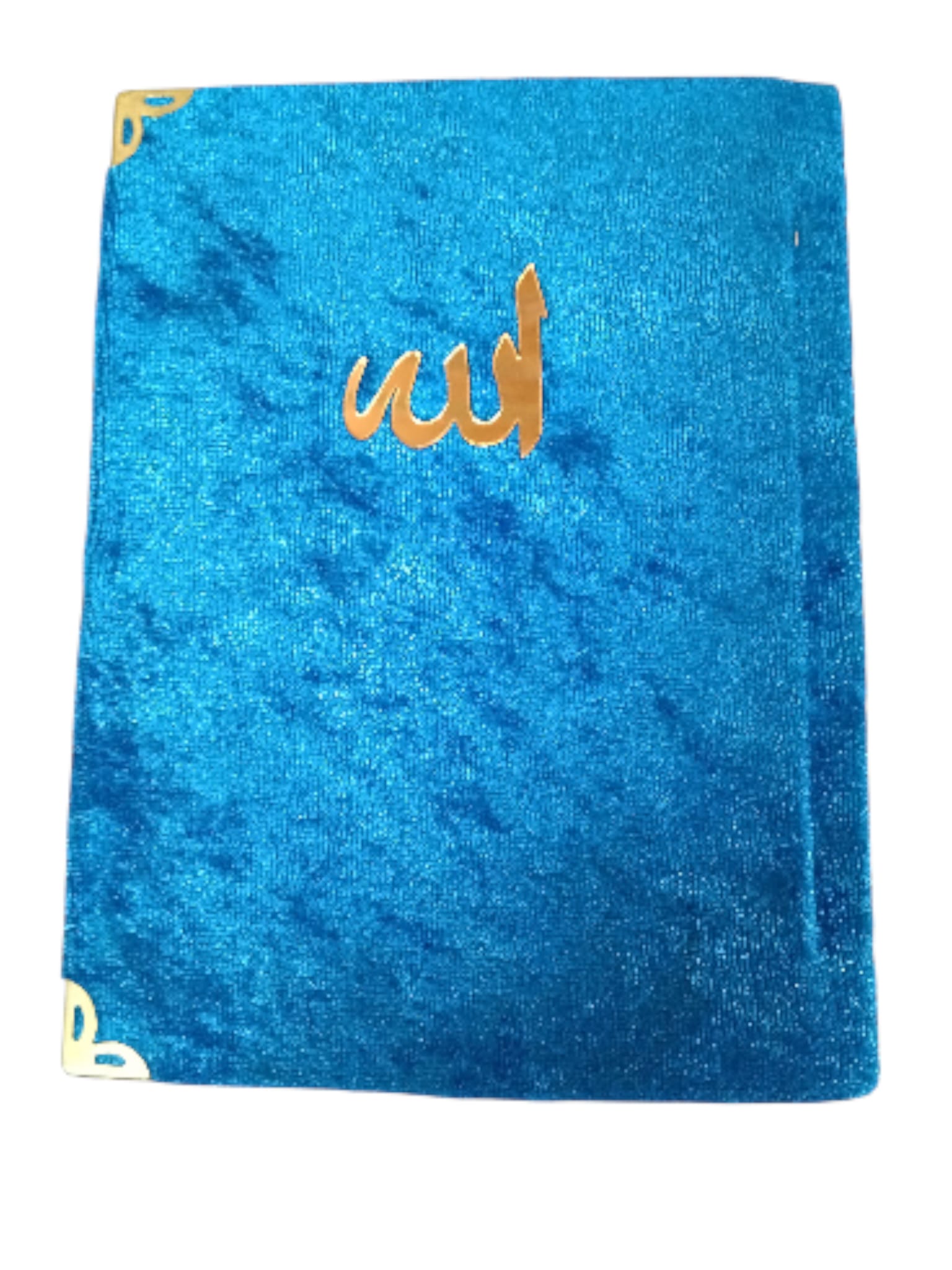 ÇANTA BOY KADİFE KAPAKLI YASİN KİTABI SÜNGERSİZ 80 SAYFA PETROL RENK 