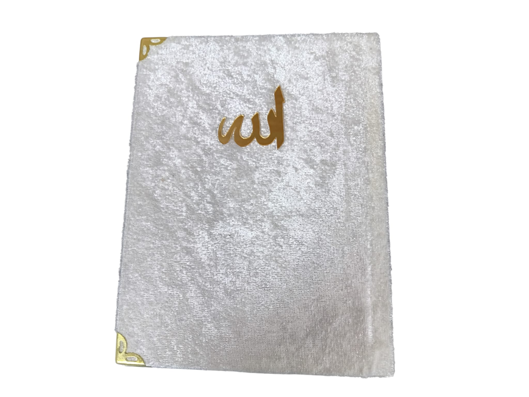 ÇANTA BOY KADİFE KAPAKLI YASİN KİTABI SÜNGERSİZ 80 SAYFA BEYAZ RENK