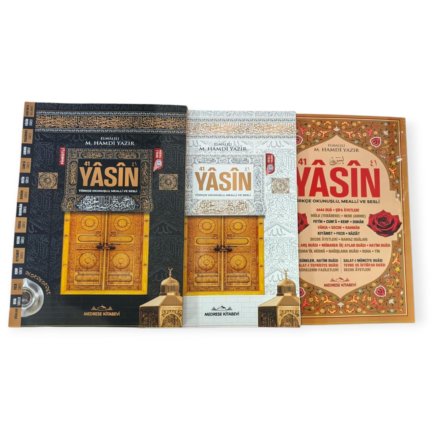 CAMİ BOY YASİN KİTABI KARTON KAPAK 192 SAYFA