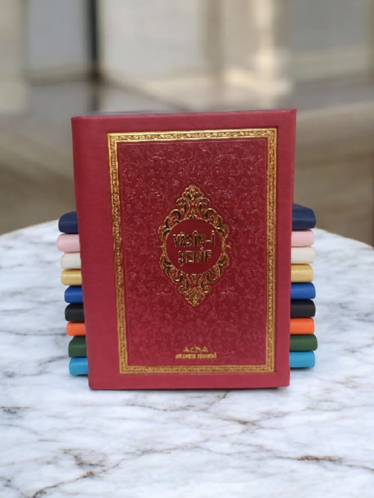 ÇANTA  BOY TERMODERİ KAPAKLI 128 SAYFA YASİN BORDO