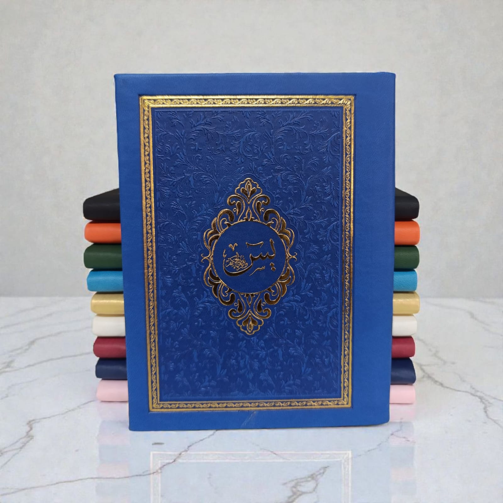 ÇANTA  BOY TERMODERİ KAPAKLI 208  SAYFA YASİN SAKS MAVİ