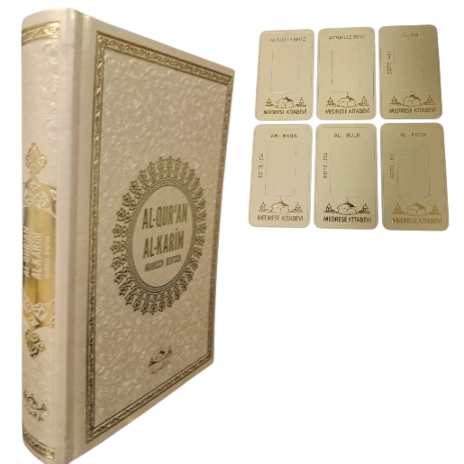 HAFIZ BOY TERMO DERİ AL QURAN AL KARİM ALMANCA KURAN GOLD